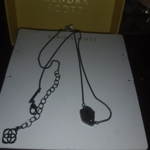 Kendra Scott Black Druzy